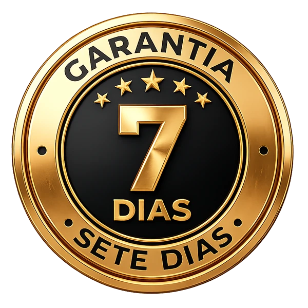 Selo de garantia de 7 dias
