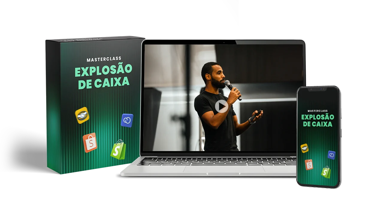 Masterclass Explosão de Caixa no notebook e no celular